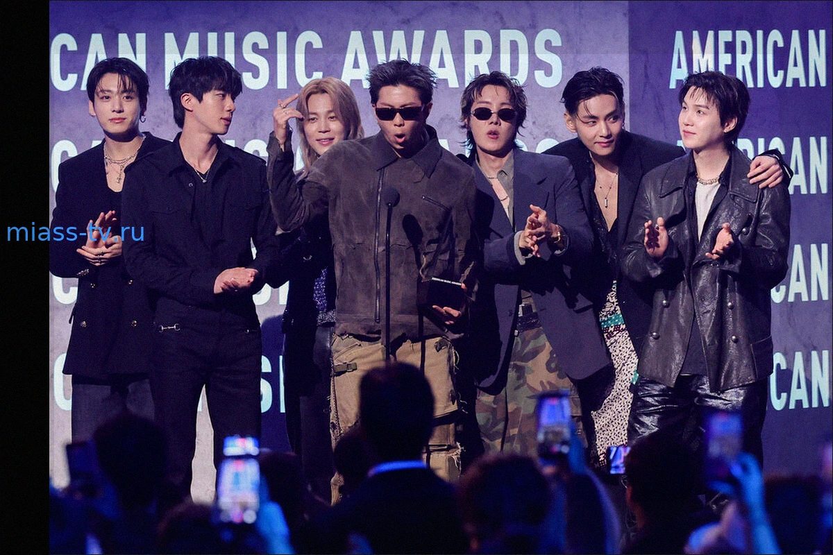 BTS — «Артист года» на American Music Awards: полный список победителей, включая Katseye, Sombr и «Golden»